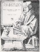 Albrecht Durer Erasmus of Rotterdam oil